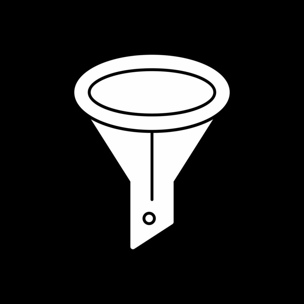 Funnel Vector Icon Design