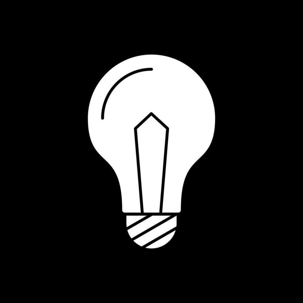 Light Bulb Vector Icon Design