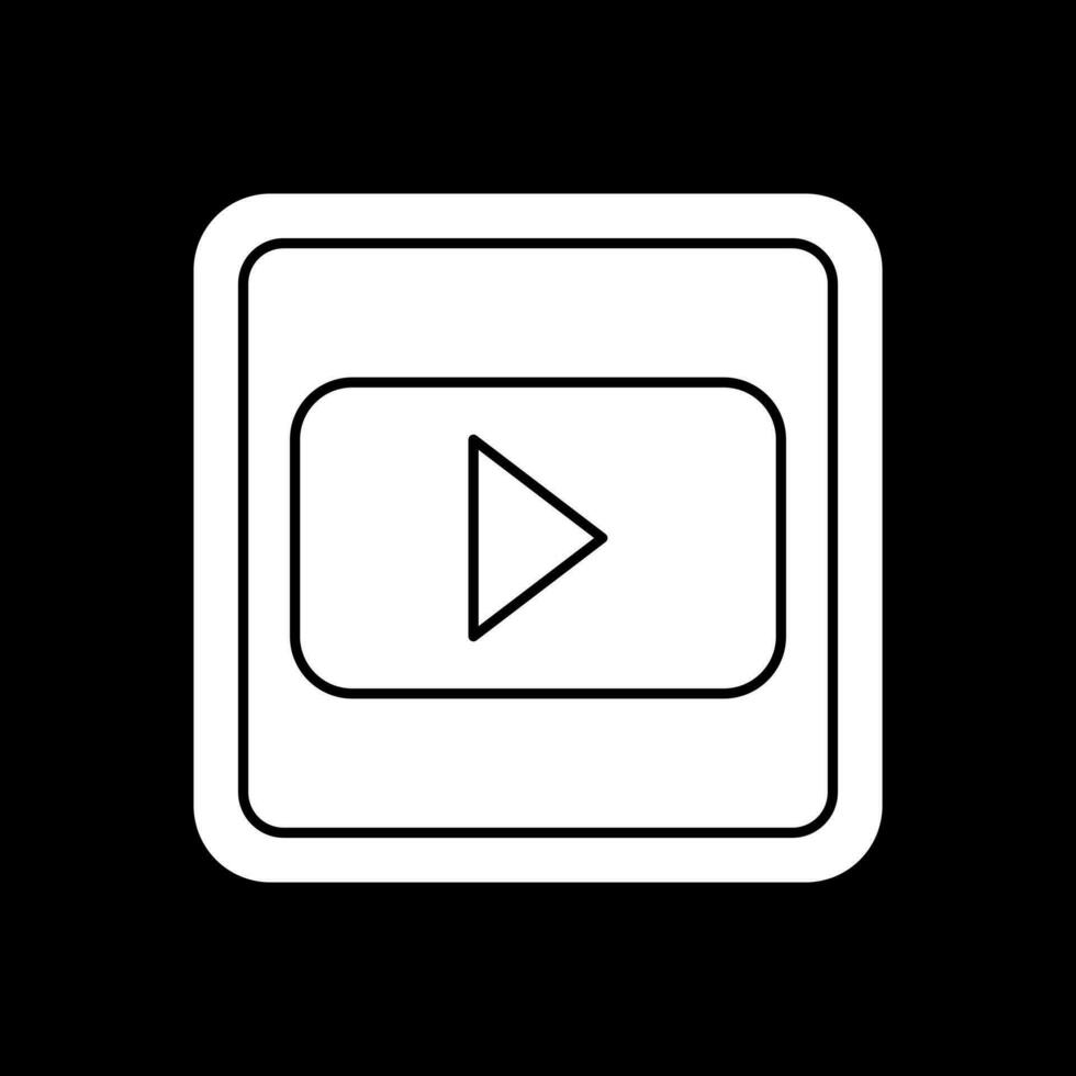 Youtube logo vector icono diseño