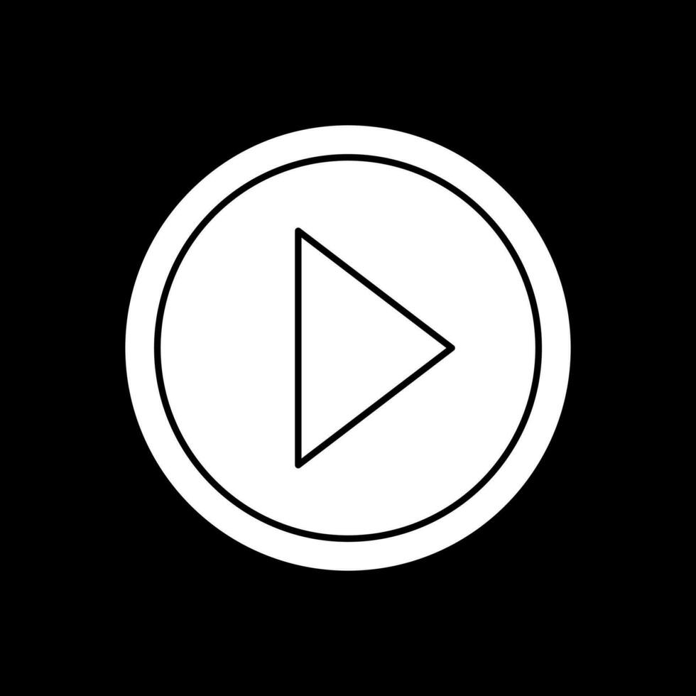 Play Sign Vector Icon Design