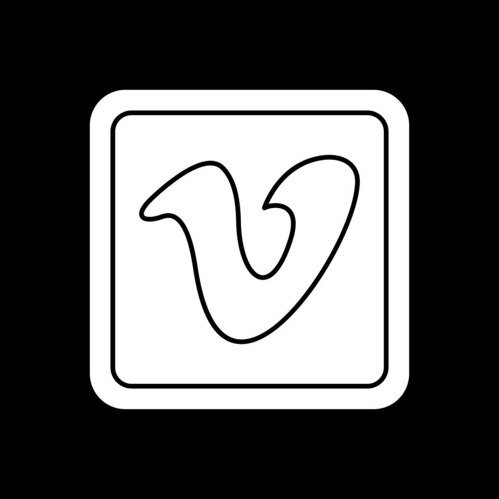 Vimeo Square Logo Vector Icon Design