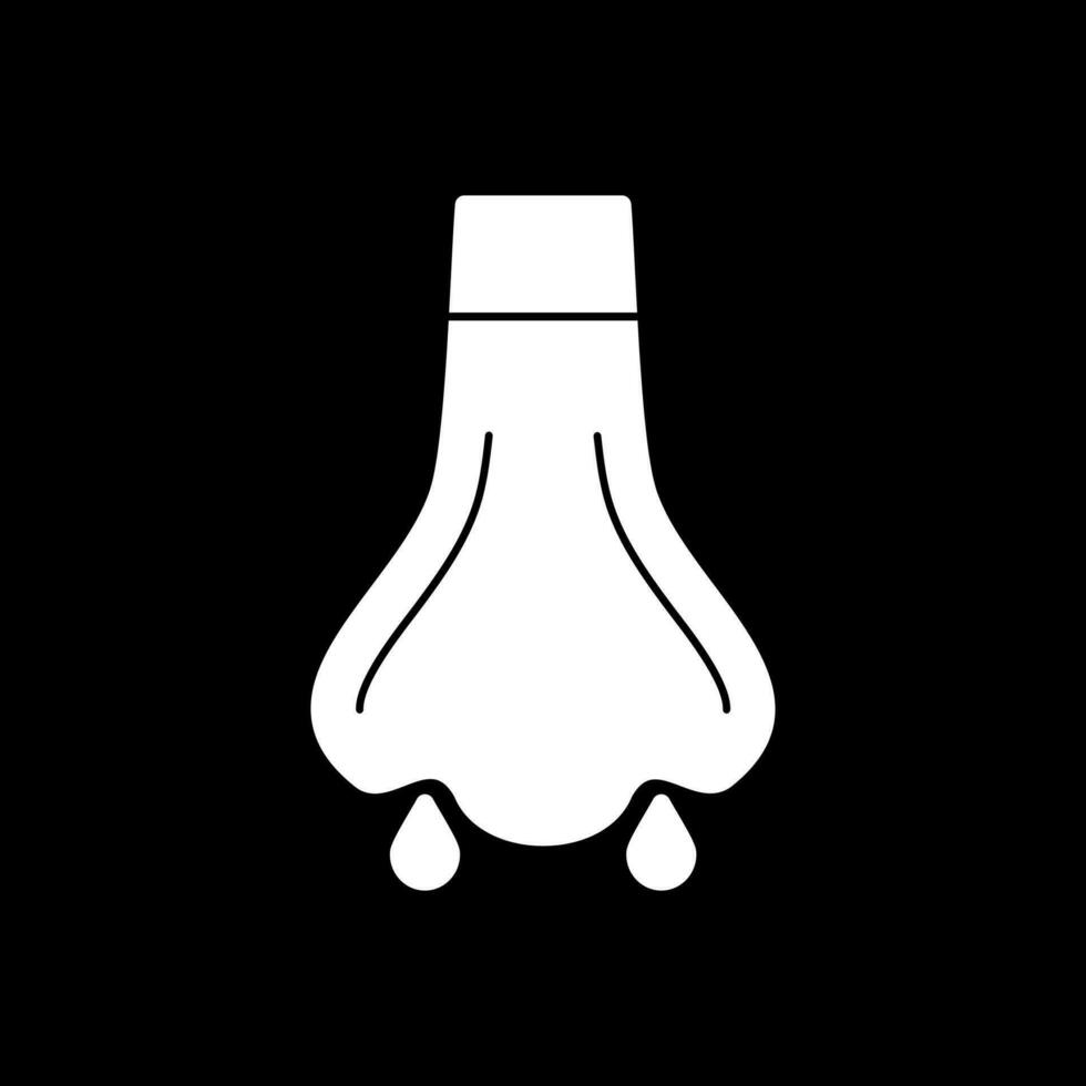 Nose Vector Icon Design