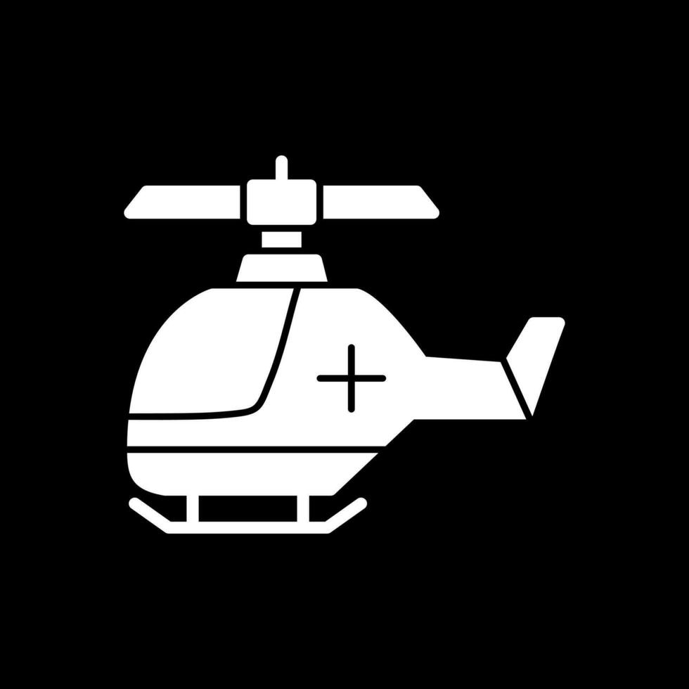 Air ambulance Vector Icon Design