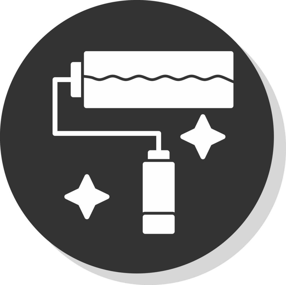 Paint Roller Vector Icon Design