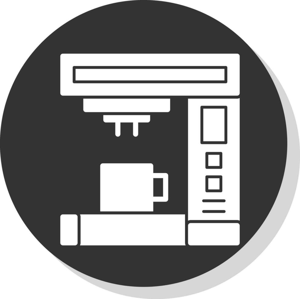 Coffee Machine Vector Icon Design