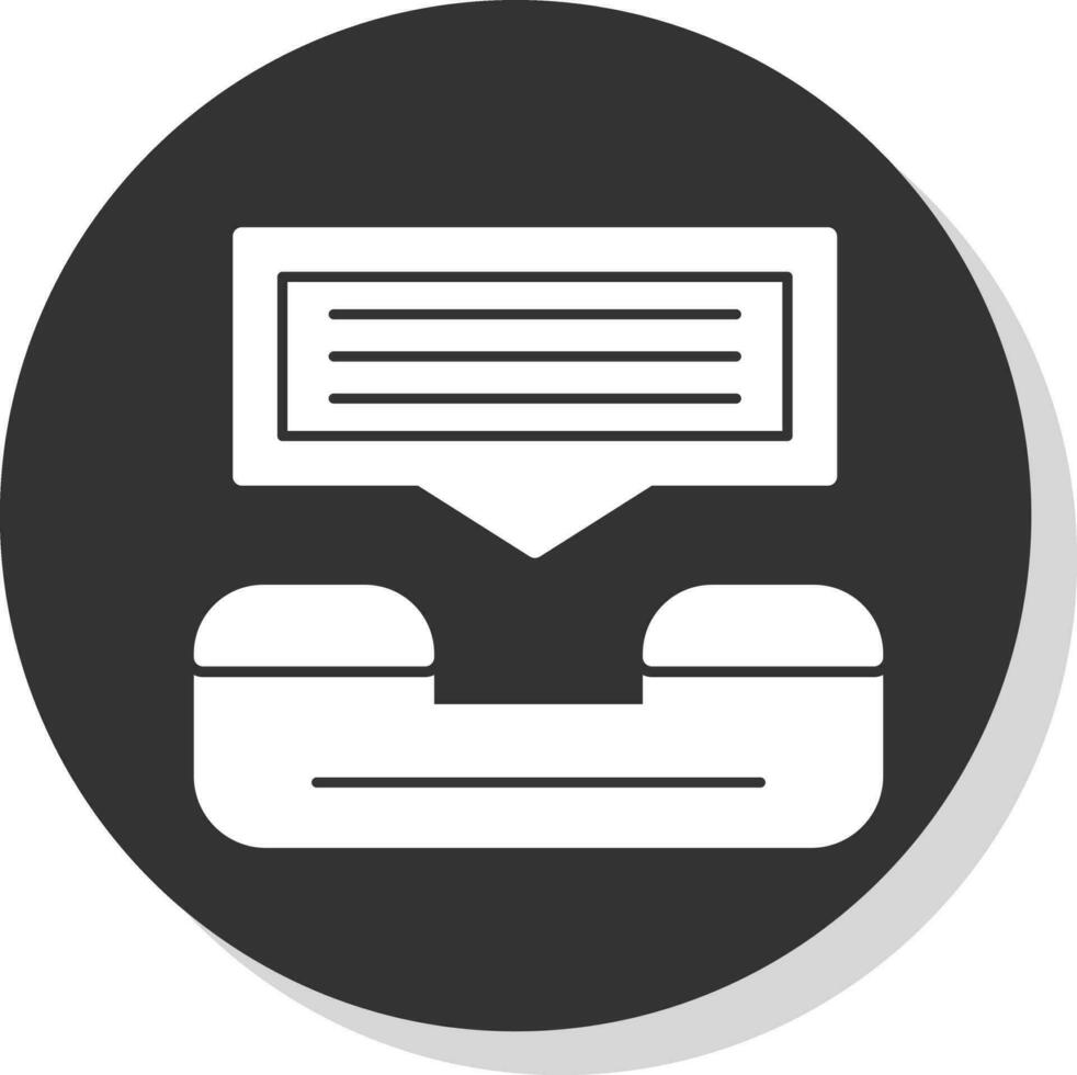 Help line Vector Icon Design