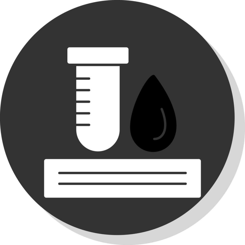 diseño de icono de vector de prueba de sangre