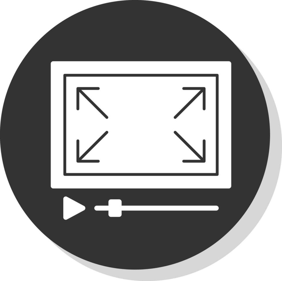 Full screen Vector Icon Design