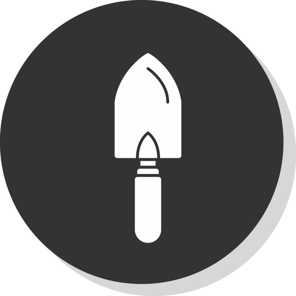 Trowel Vector Icon Design