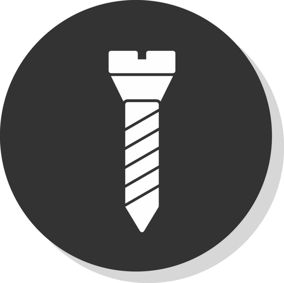 diseño de icono de vector de tornillo