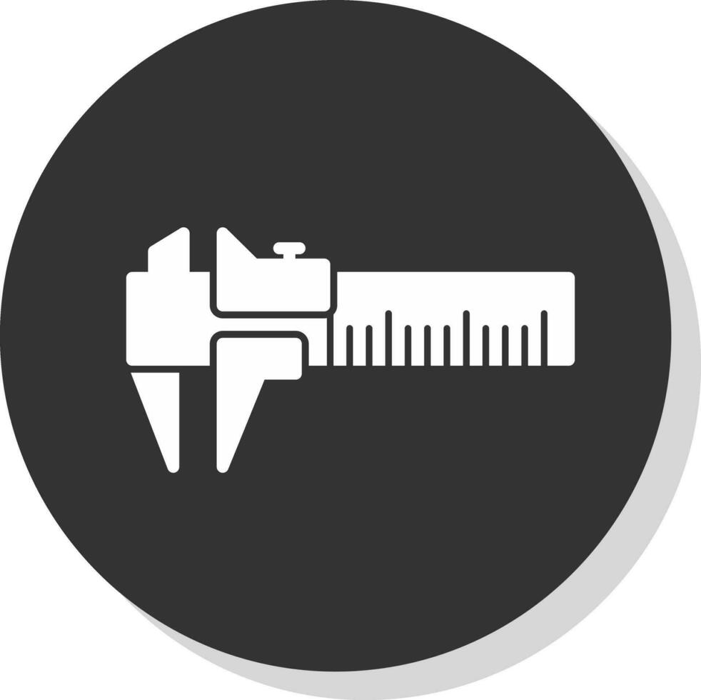 Caliper Vector Icon Design