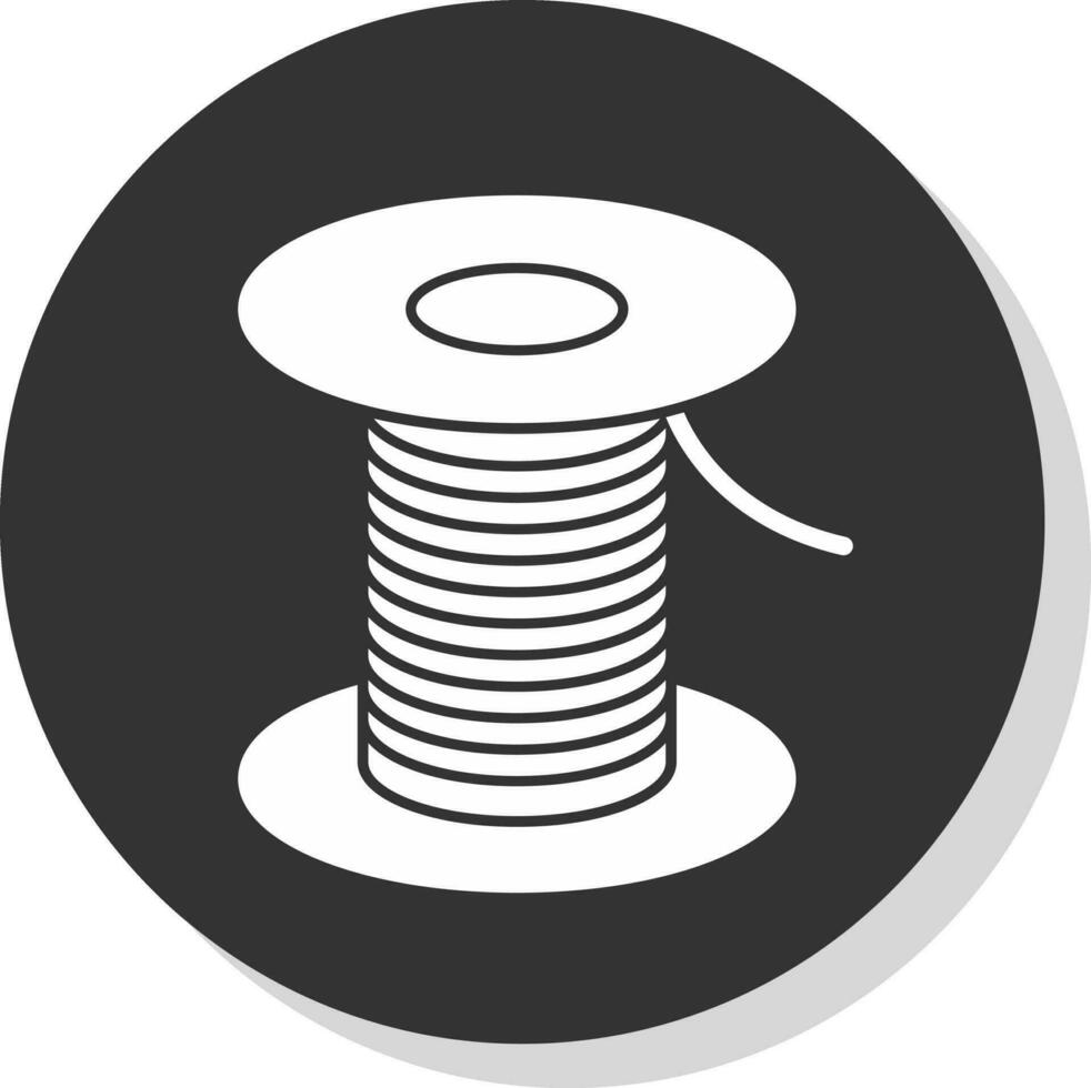 Wire roll Vector Icon Design