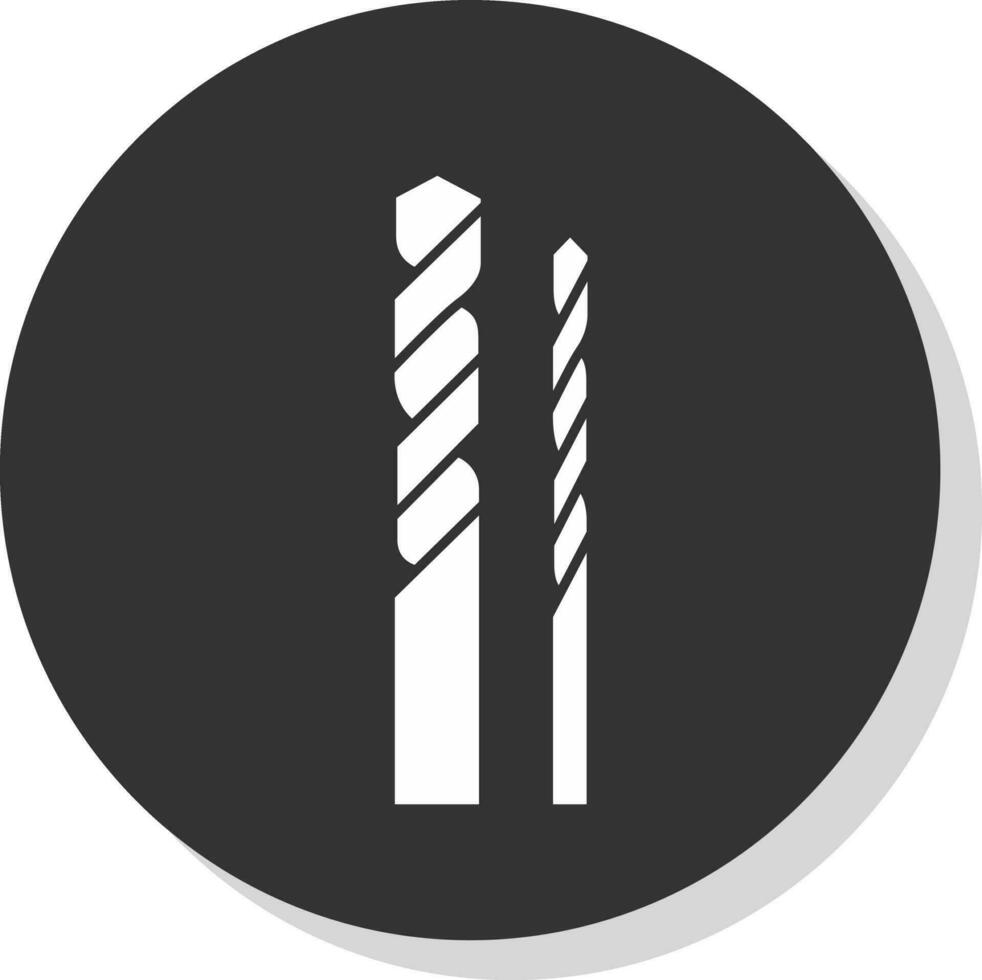 Drill tip Vector Icon Design