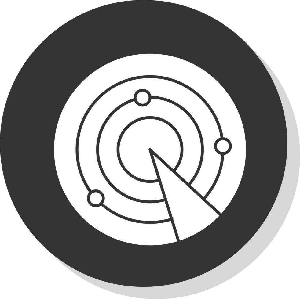 Radar Vector Icon Design