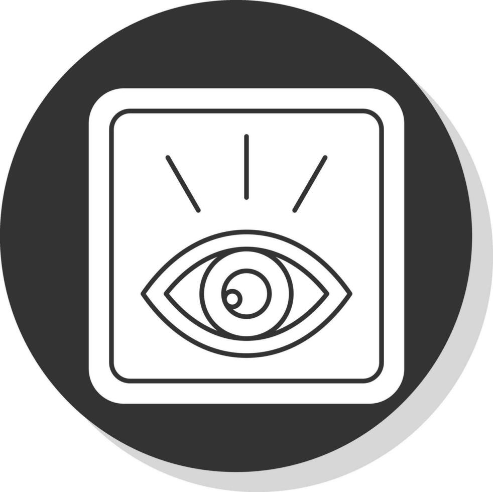 ojo abierto vector icono diseño