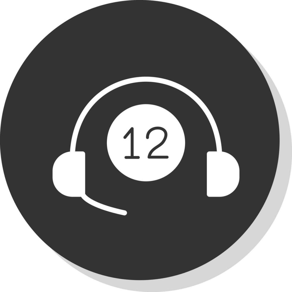 Helpline Vector Icon Design