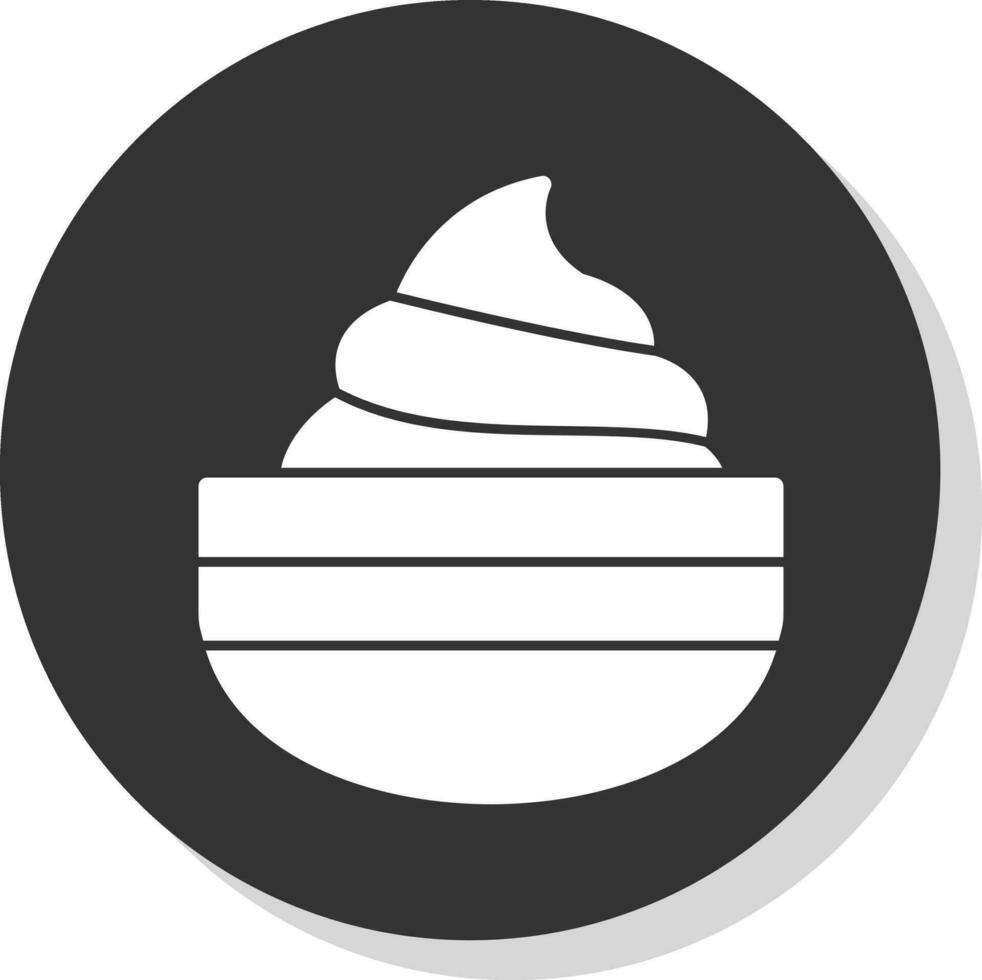 Cream Vector Icon Design