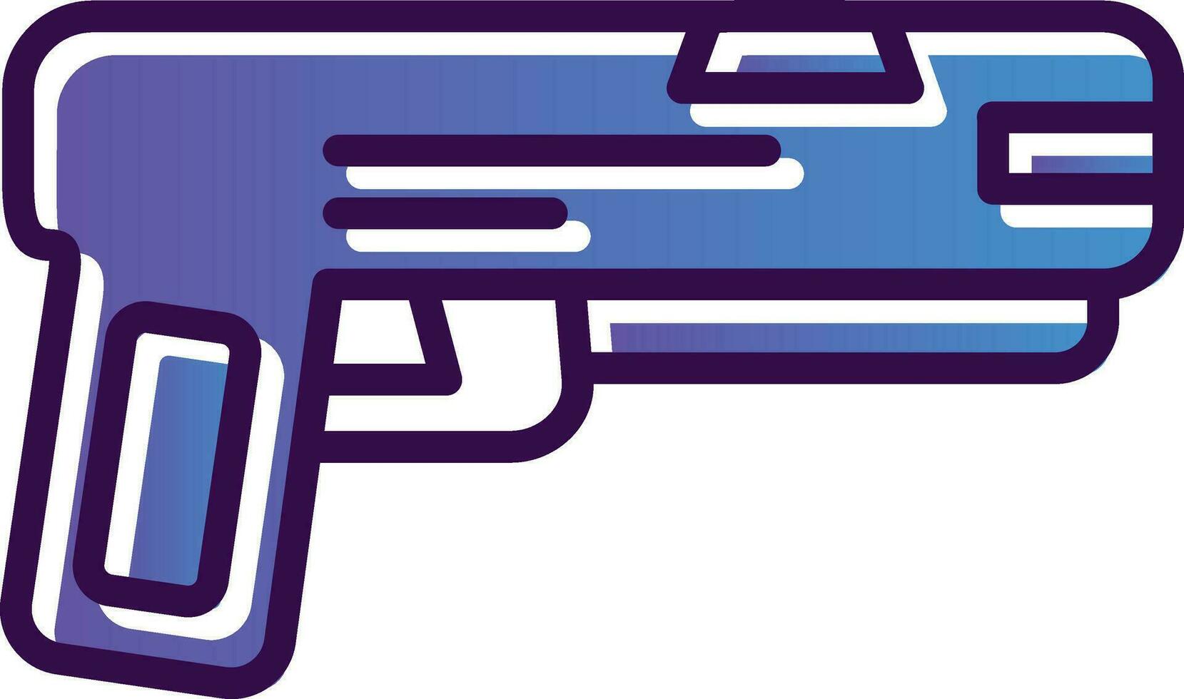 Gun Vector Icon Design