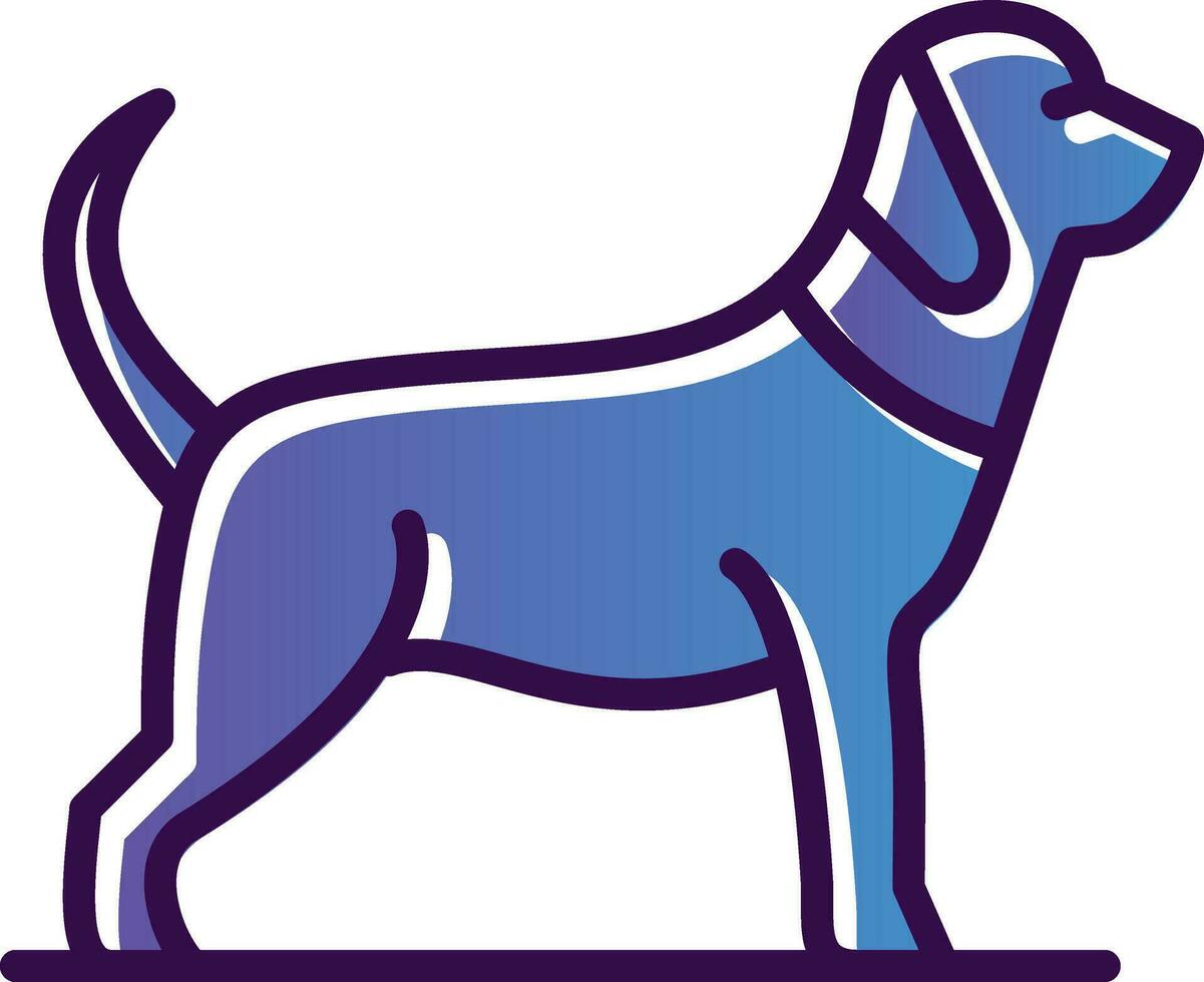 Dog Vector Icon Design