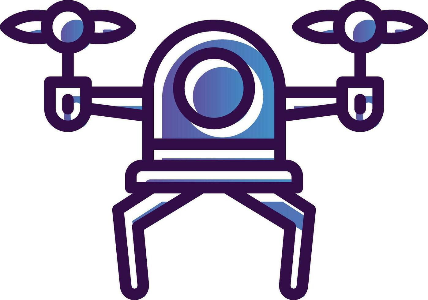 Drone Vector Icon Design