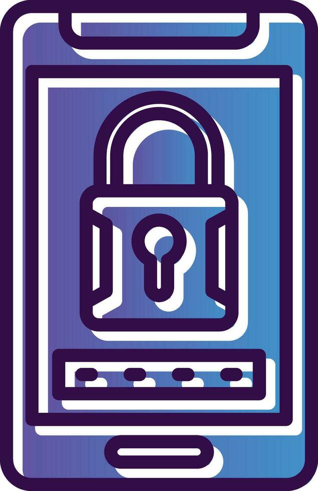 Password Vector Icon Design