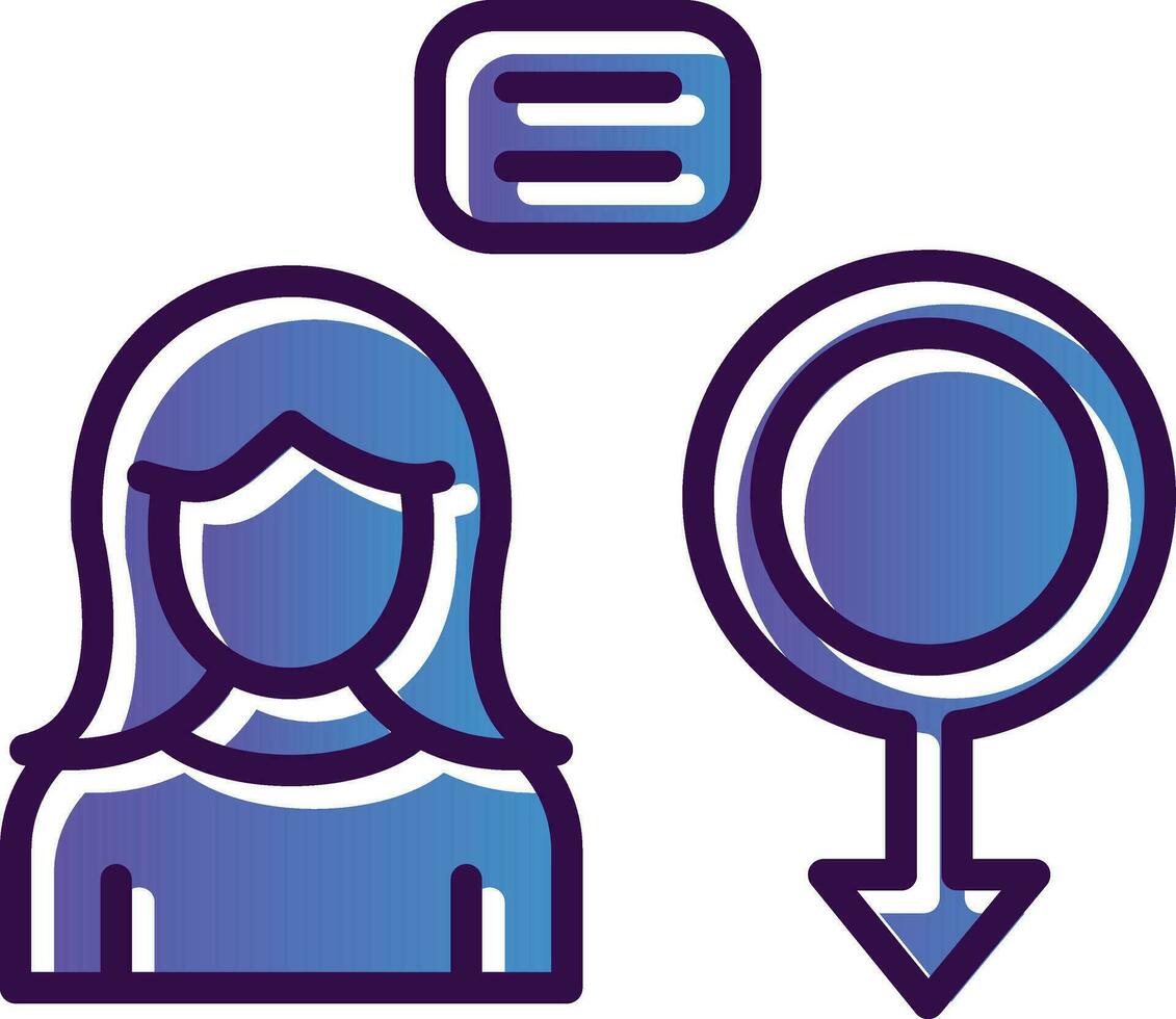 Gender equality Vector Icon Design