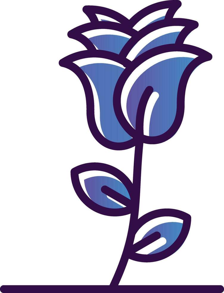 Rose Vector Icon Design