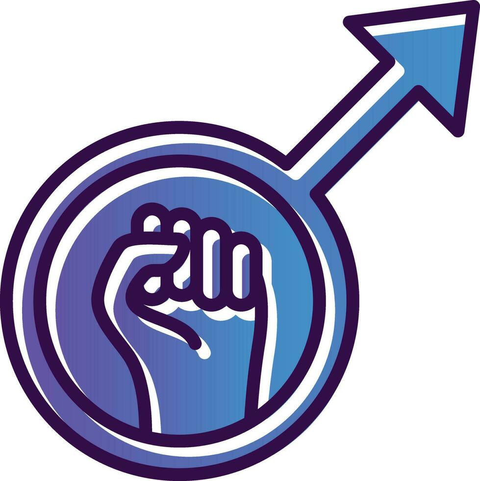 Feminism Vector Icon Design