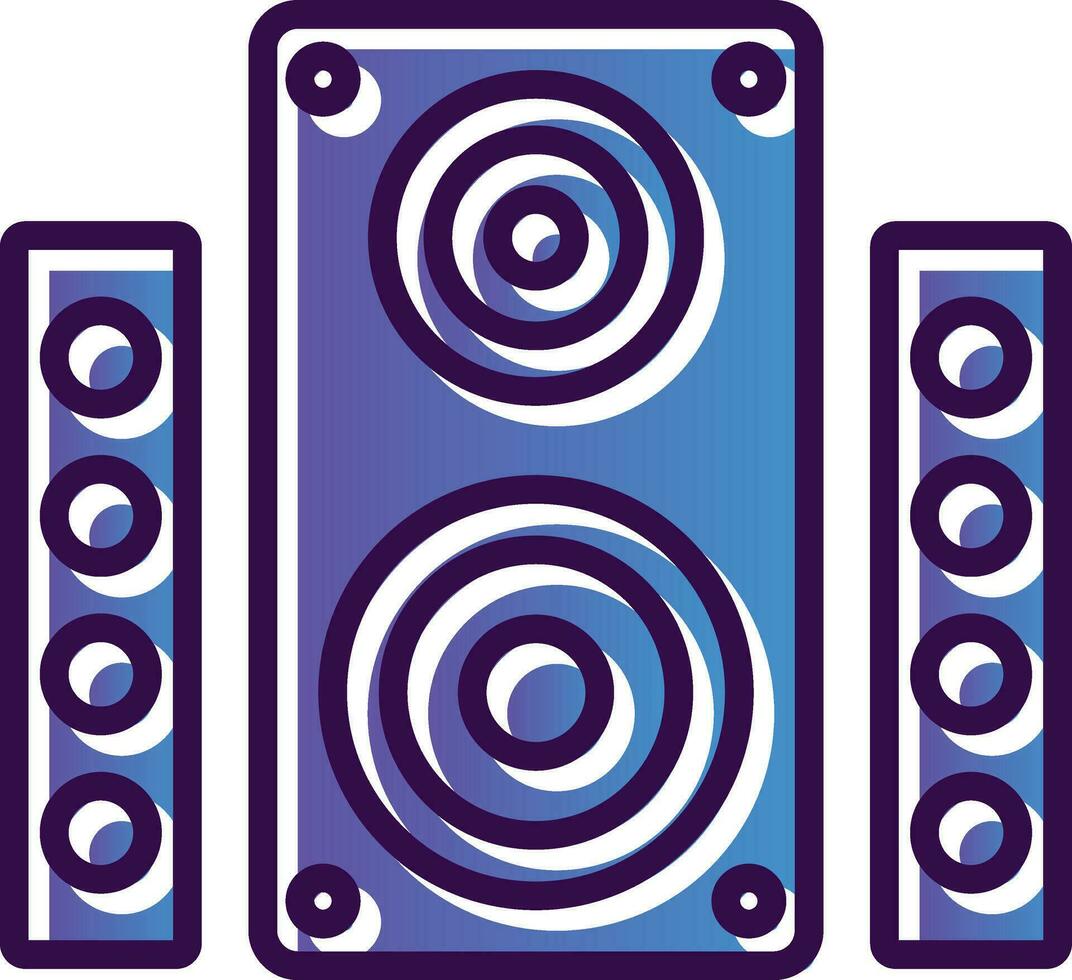 Speaker Vector Icon Design