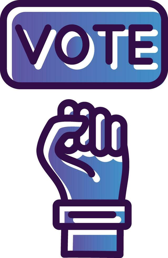 Vote Vector Icon Design