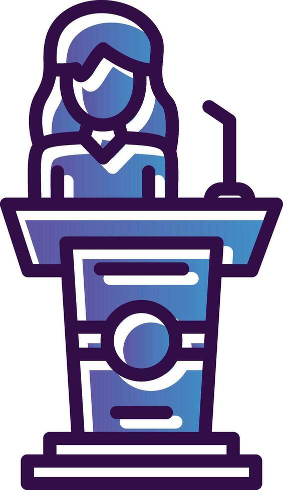 Speech Vector Icon Design