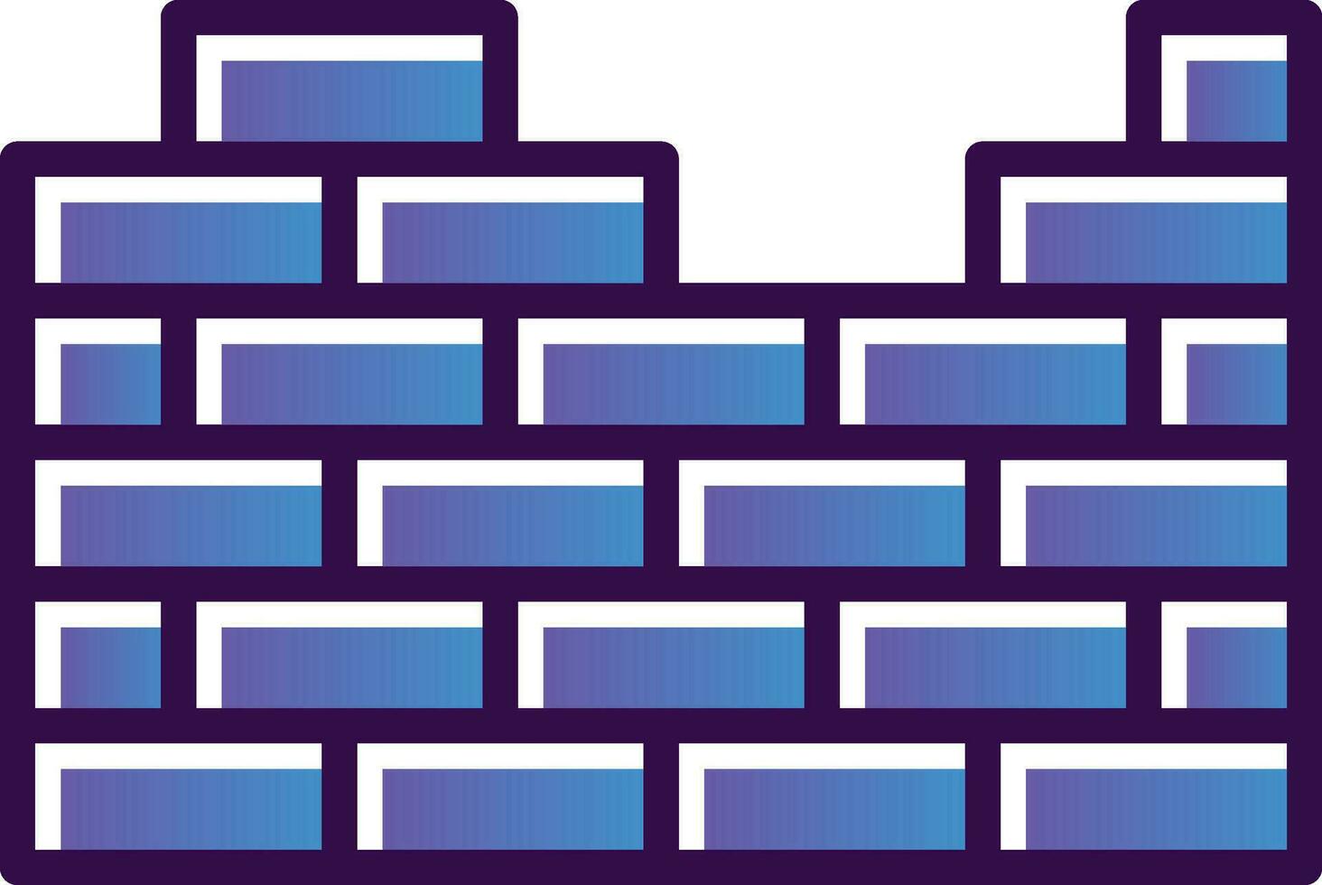 Bricks Vector Icon Design