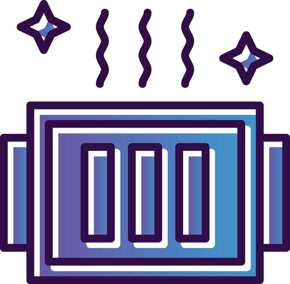 Radiator Vector Icon Design