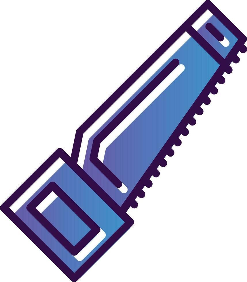 Hand Saw Vector Icon Design