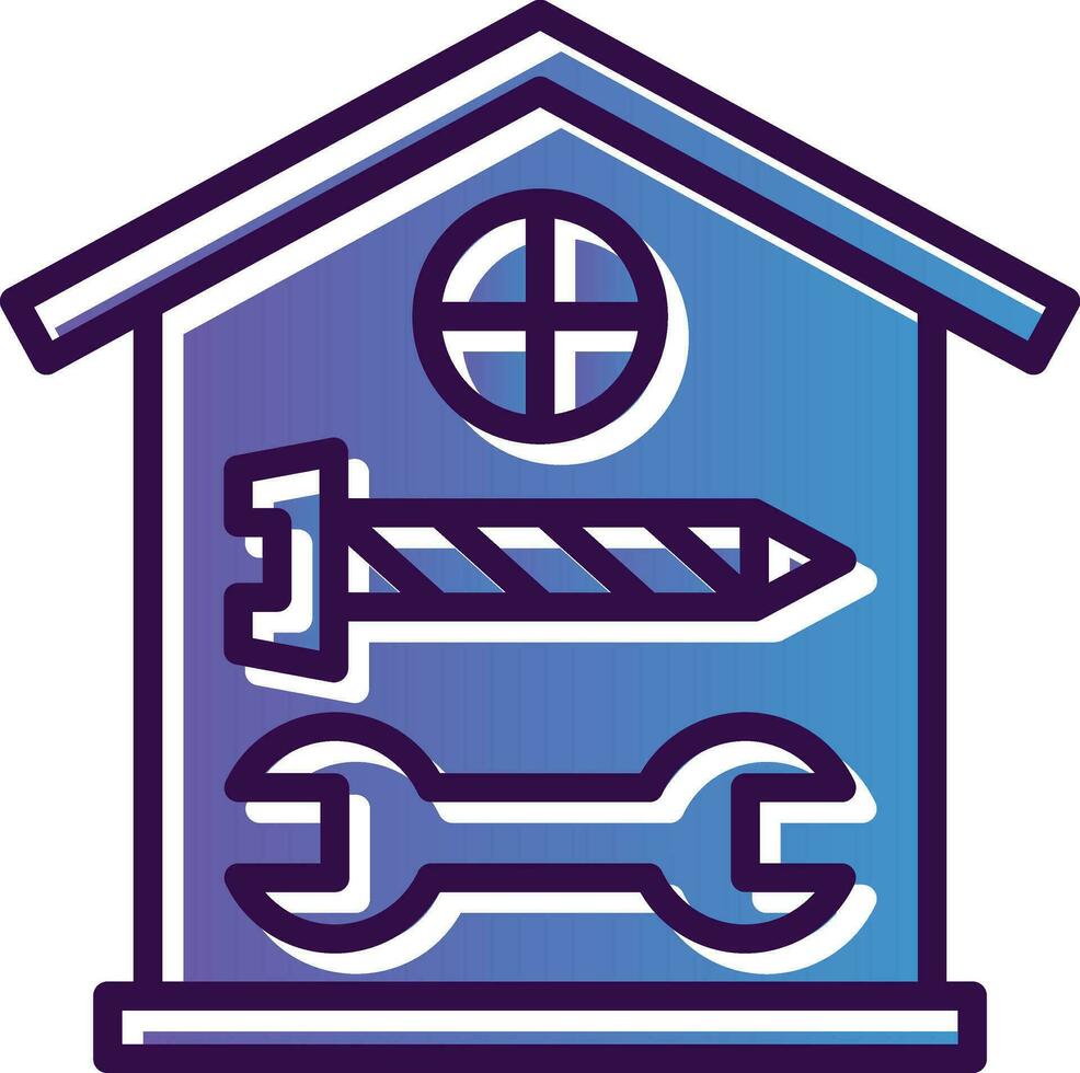 casa reparar vector icono diseño