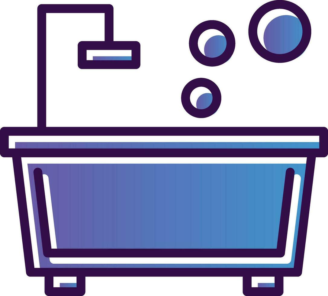 Bath Vector Icon Design