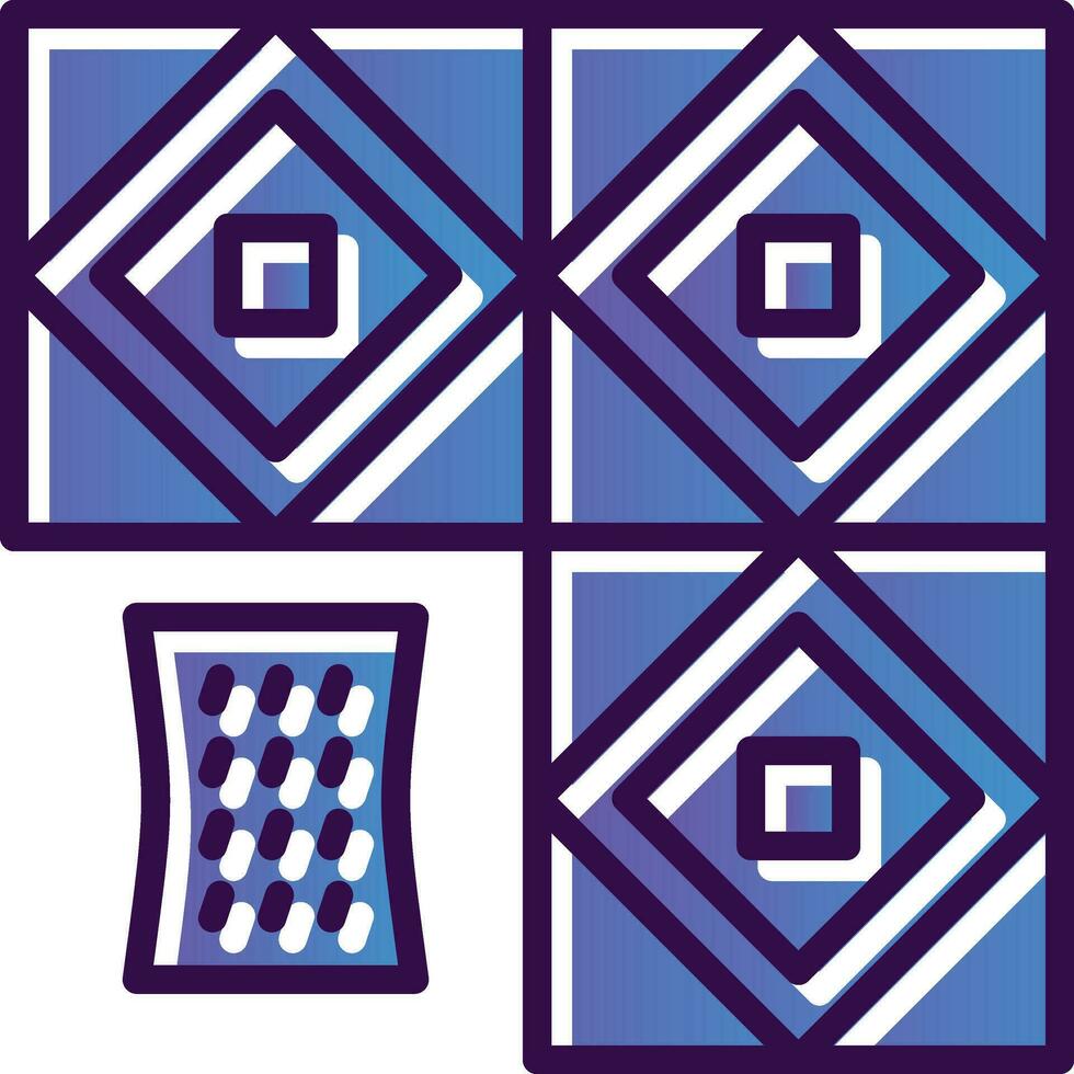 Tiles Cleaning Vector Icon Design