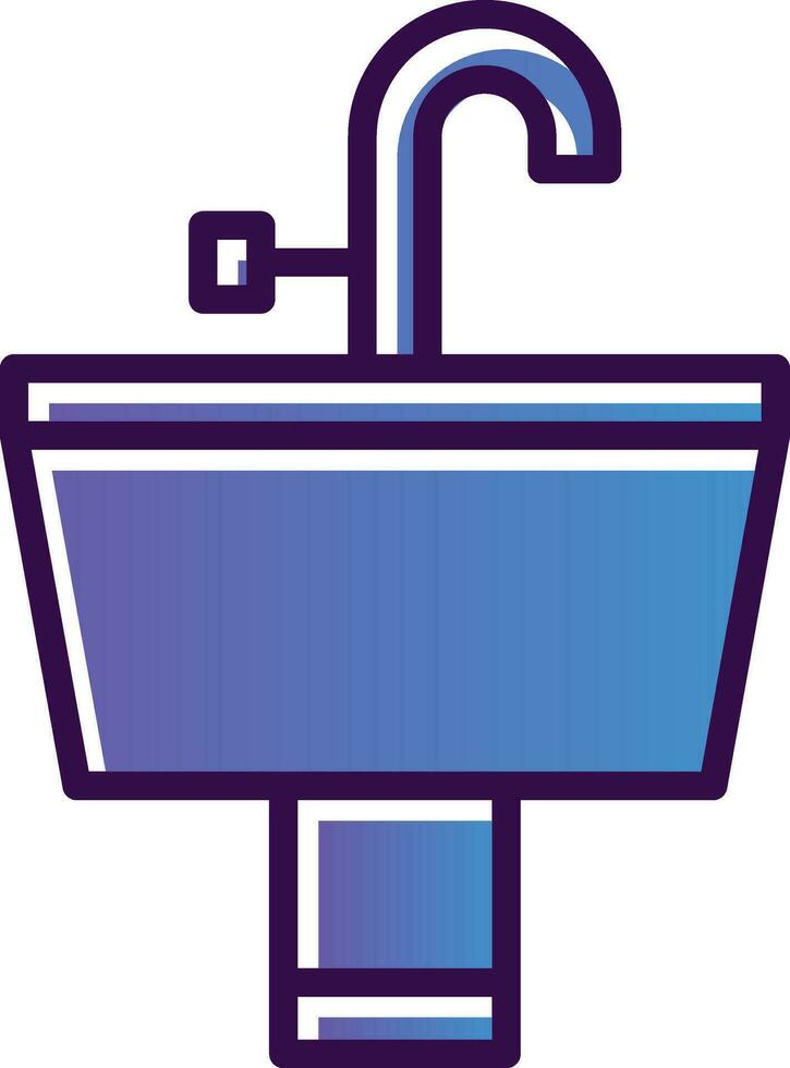Sink Vector Icon Design
