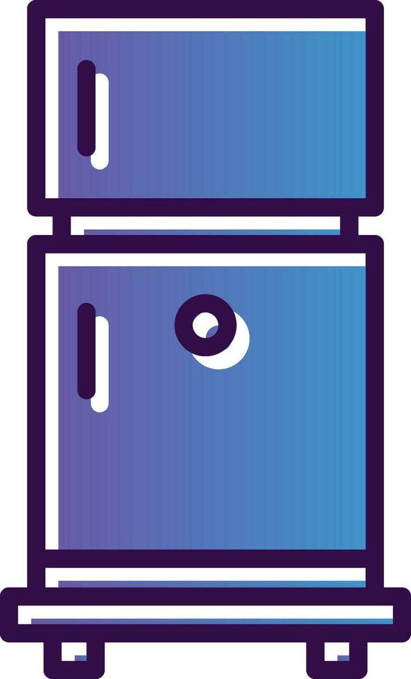 Fridge Vector Icon Design