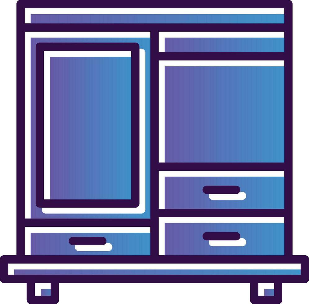 Wardrobe Vector Icon Design