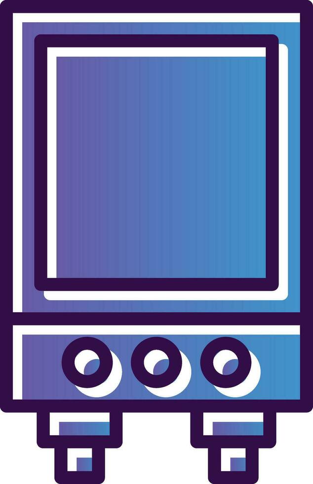 Water Heater Vector Icon Design