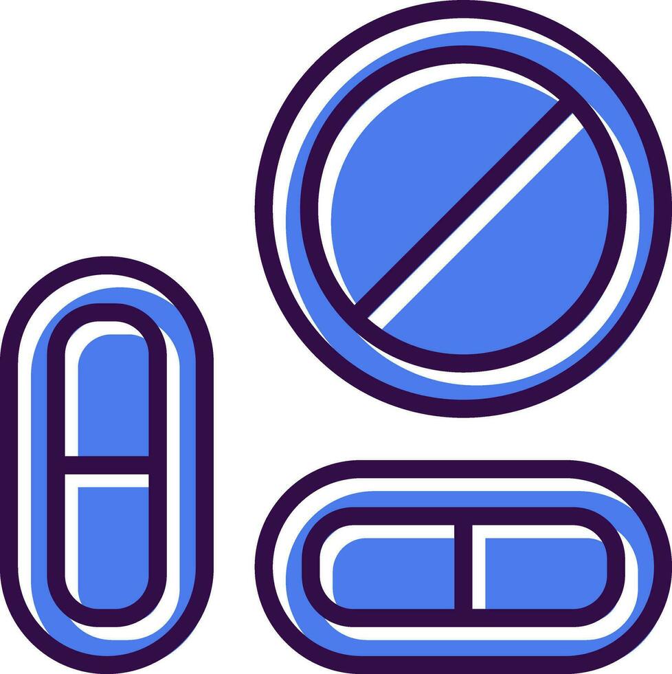 Pills Vector Icon Design