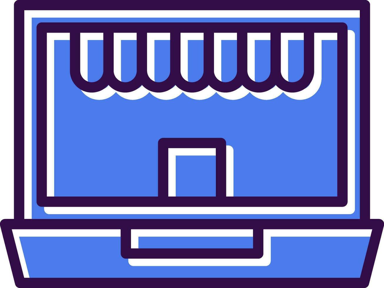 Online store Vector Icon Design