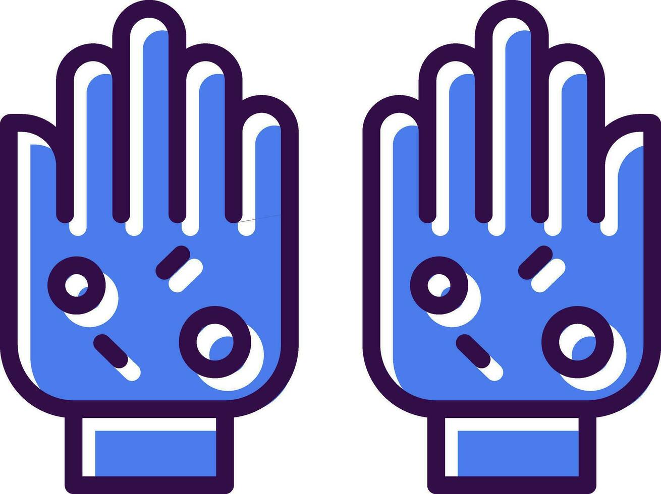 Dirty hands Vector Icon Design