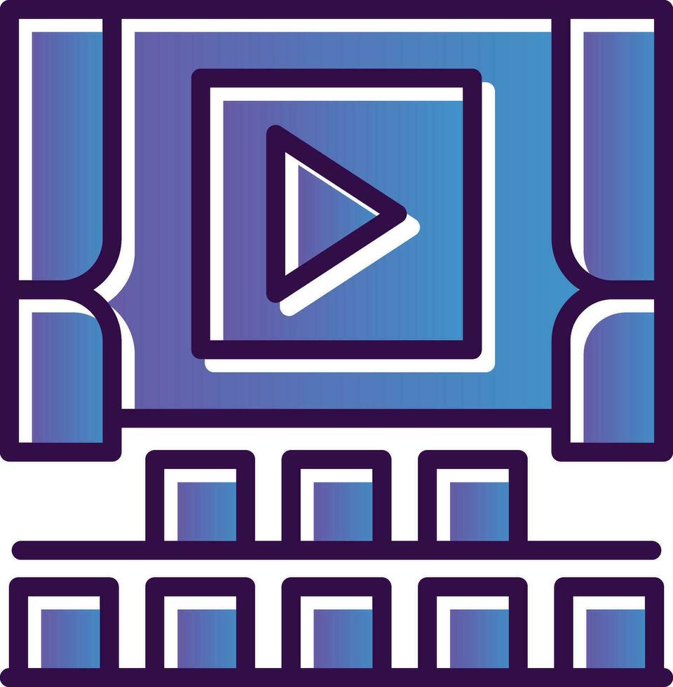 Cinema Vector Icon Design