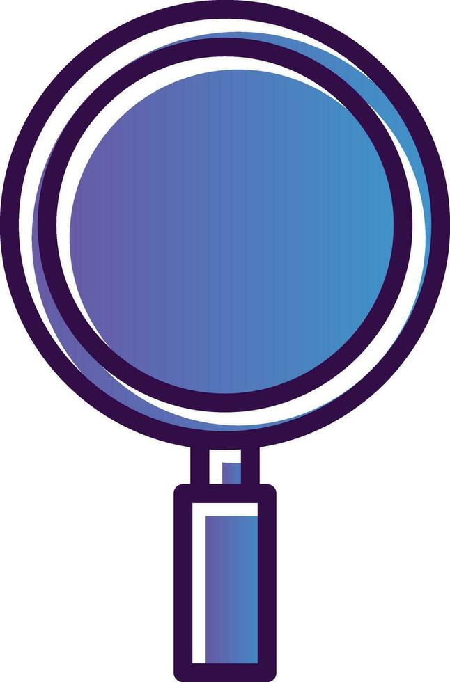 Magnifying glass Vector Icon Design