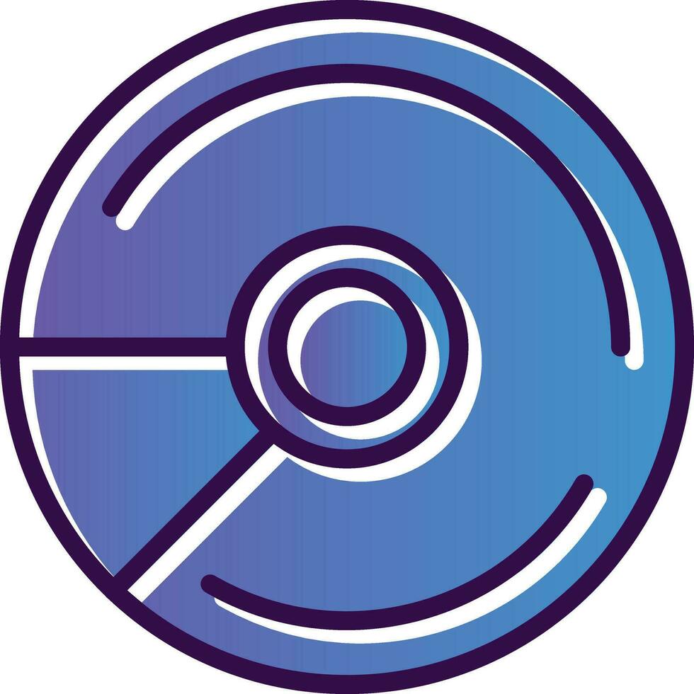 CD Vector Icon Design