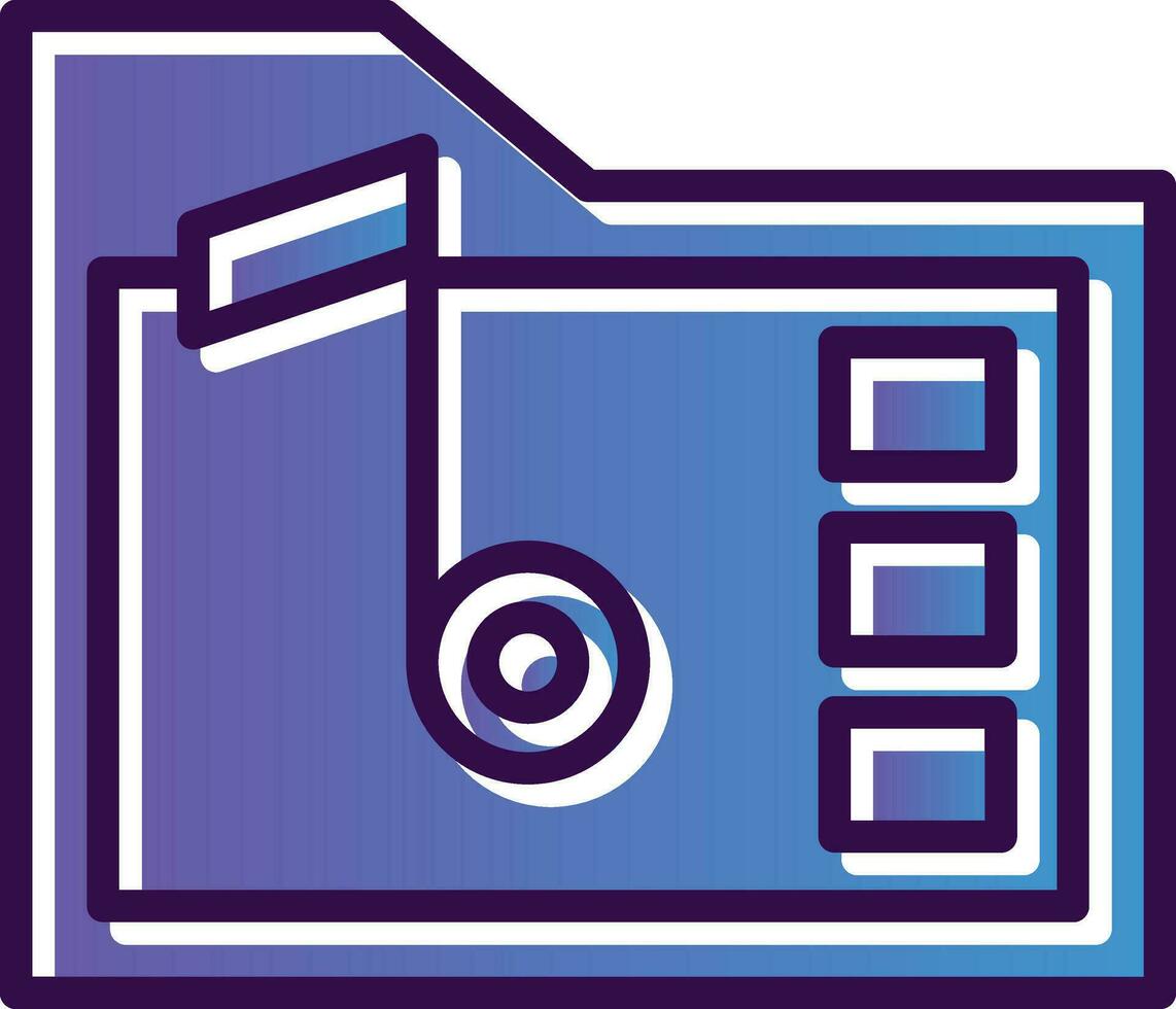 Folder Vector Icon Design