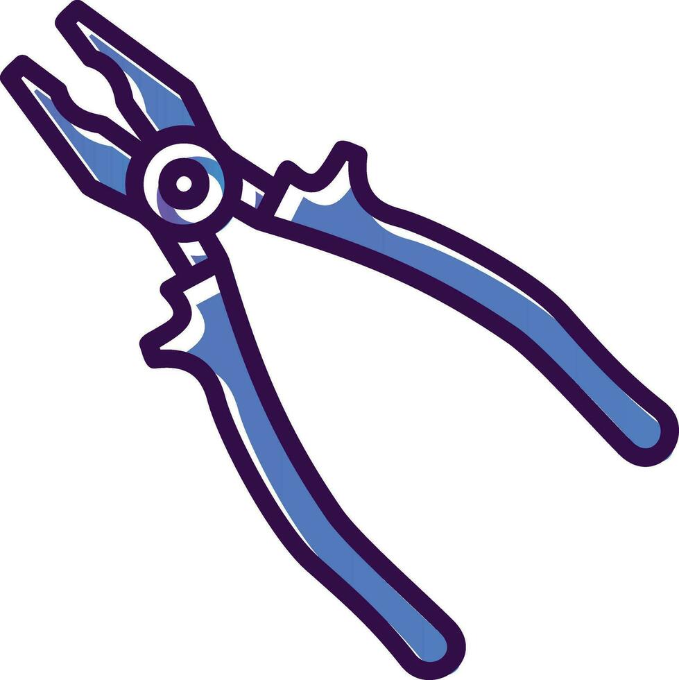 Lineman s pliers Vector Icon Design