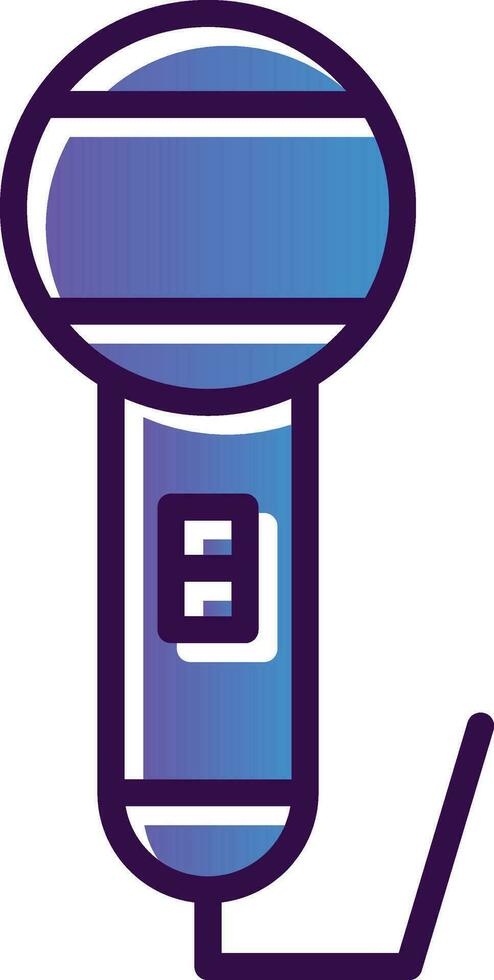 Mic Vector Icon Design